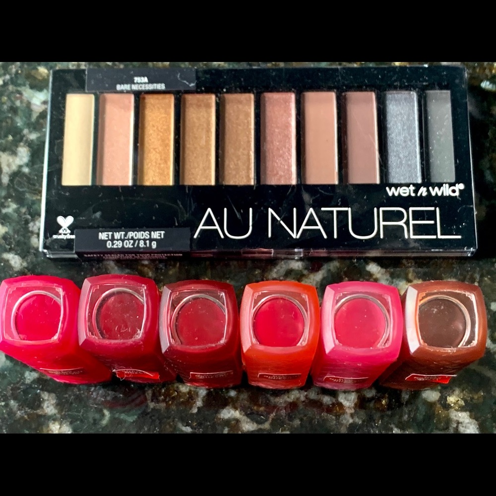 NWT Wet n wild neutral pallet & Revlon lip butter